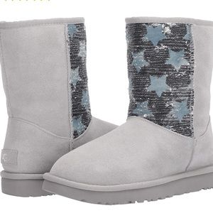 Classic Short Uggs- sequin stars